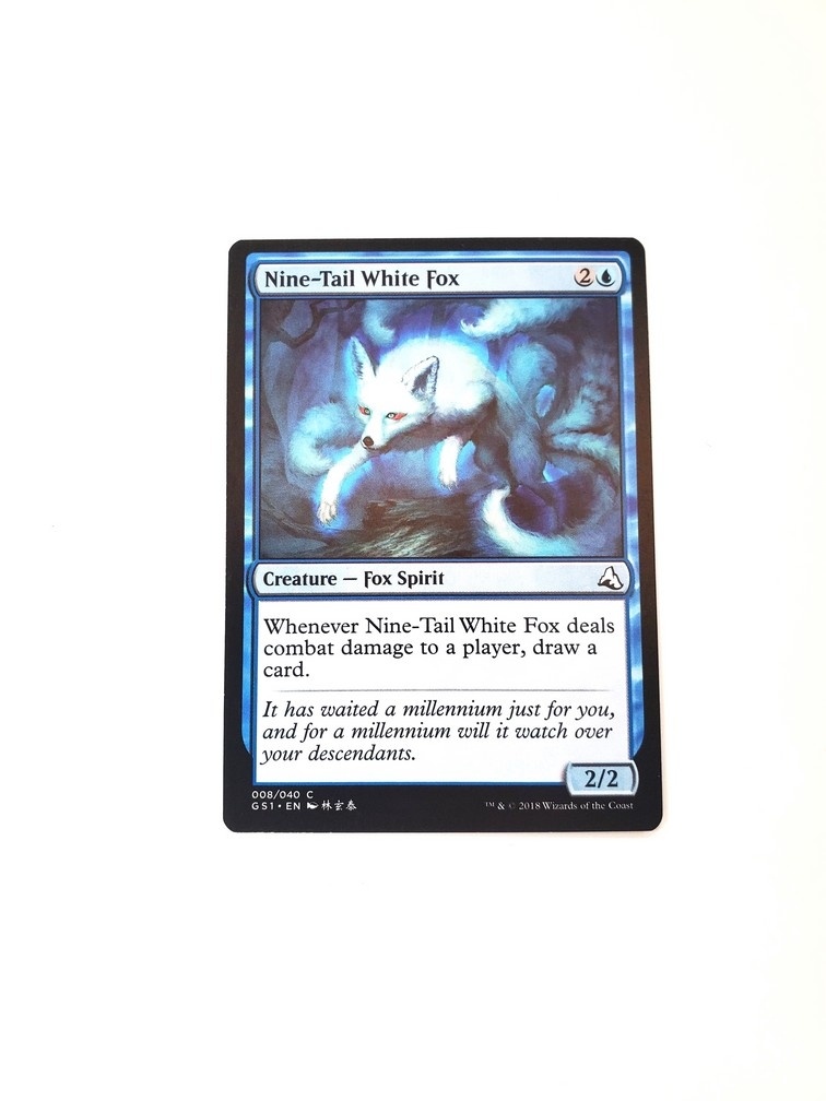 Nine-Tail White Fox