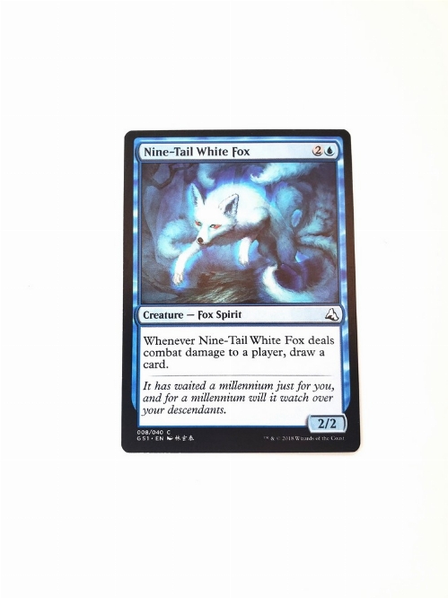Nine-Tail White Fox