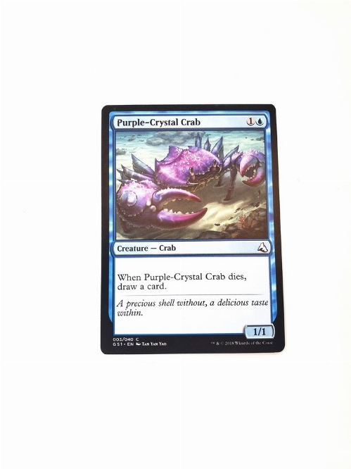 Purple-Crystal Crab