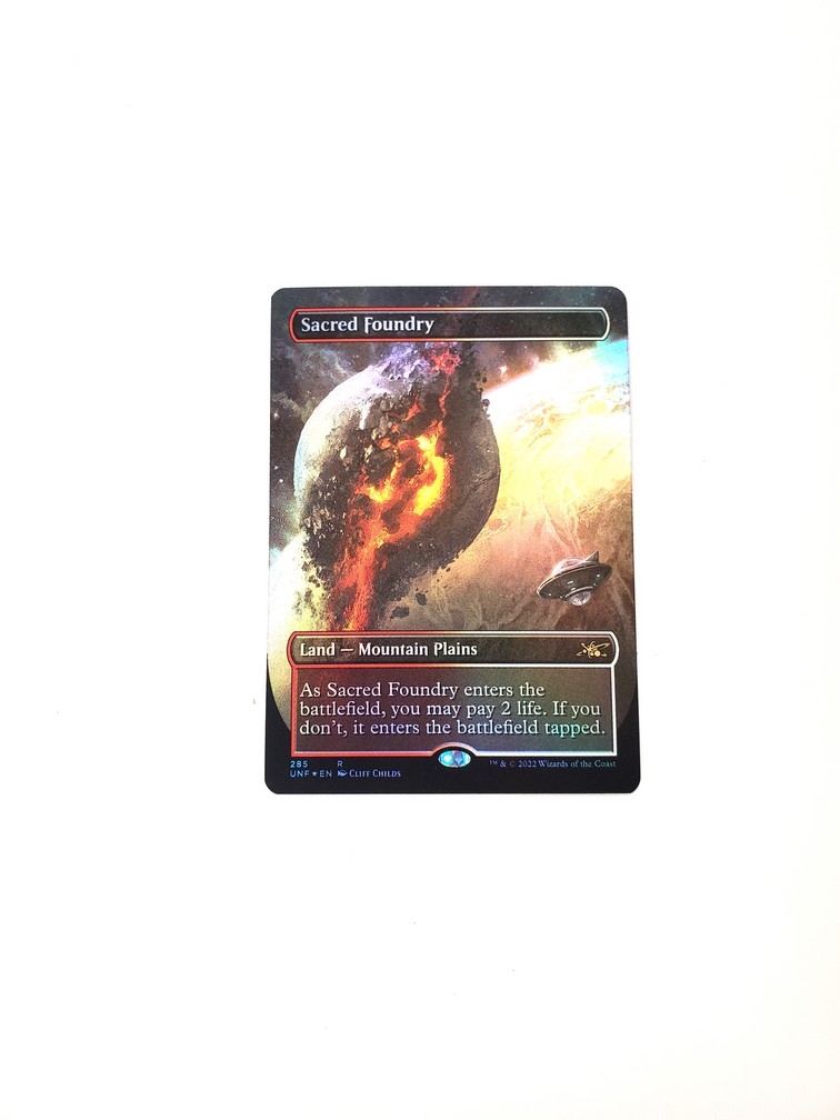 Sacred Foundry (Borderless) (Foil)