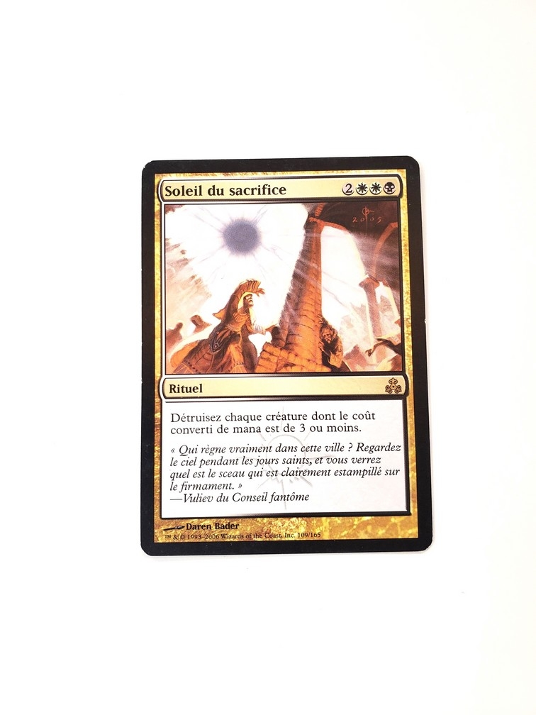 Culling Sun (Francaise)