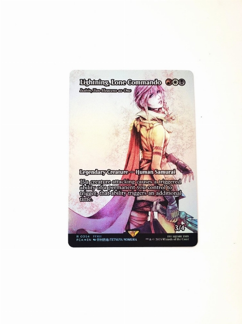 Lightning, Lone Commando - Isshin, Two Heavens as One (Showcase) (Foil)