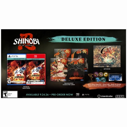 Shinobi Art of Vengeance Deluxe Edition (PS5) (PRECO)