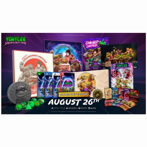 Teenage Mutant Ninja Turtles: Splintered Fate (Pipin’ Hot Collector’s Edition) (PS5) (PRECO)