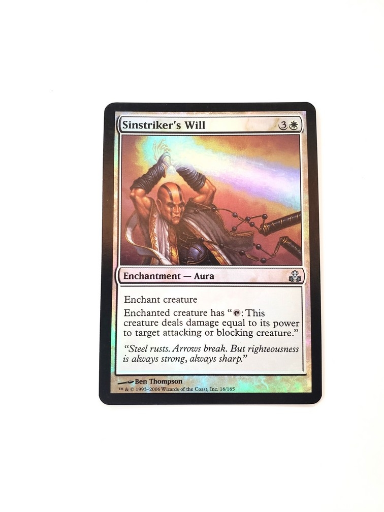 Sinstriker's Will (Foil)