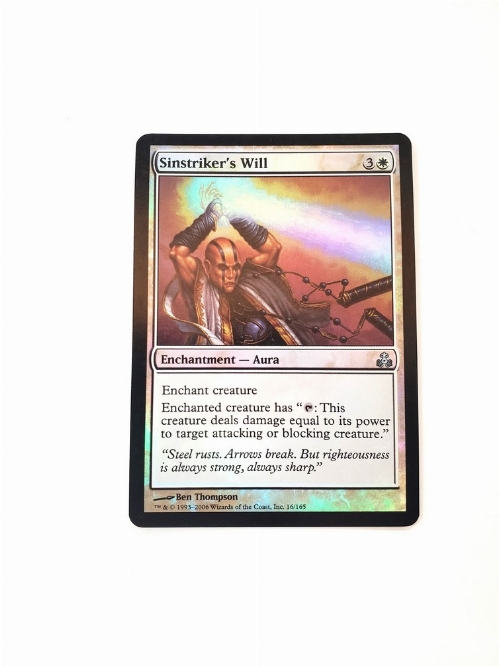 Sinstriker's Will (Foil)