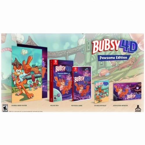 Bubsy 4D Pawsome Edition (SWITCH) (PRECO)