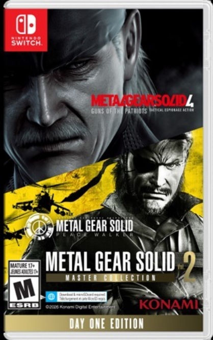 Metal Gear Solid: Master Collection Vol.2 (SWITCH) (PRECO)