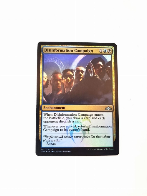 Disinformation Campaign (Foil)