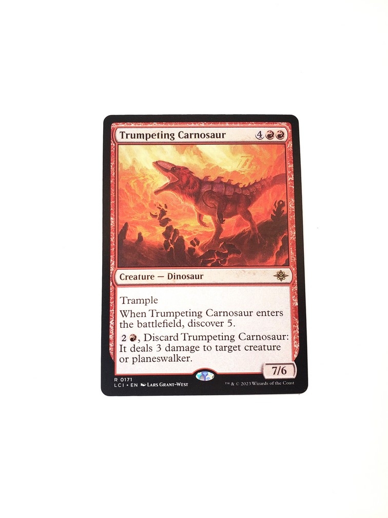 Trumpeting Carnosaur