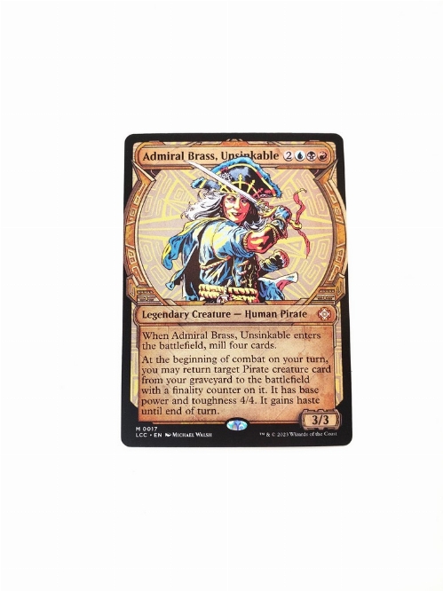 Admiral Brass, Unsinkable (Showcase)