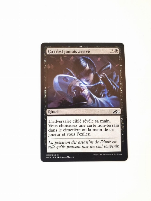 Never Happened (Francaise)