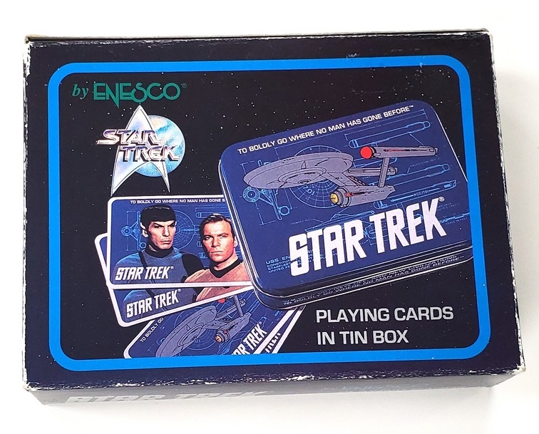 Star Trek - Playing Cards in Tin Box