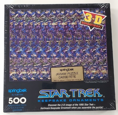 Star Trek: Keepsake Ornaments - Jigsaw 3-D Puzzle (NEW)
