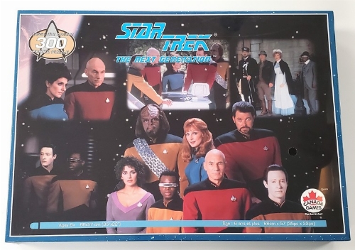 Star Trek: The Next Generation - Enterprise Team Puzzle (300) (NEW)