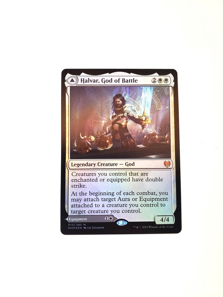 Halvar, God of Battle // Sword of the Realms (Foil)