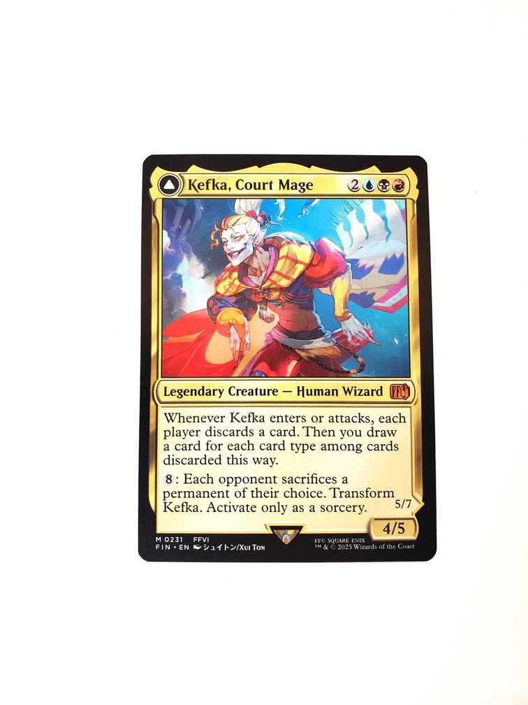 Kefka, Court Mage // Kefka, Ruler of Ruin