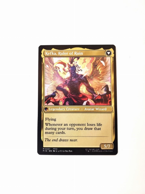 Kefka, Court Mage // Kefka, Ruler of Ruin