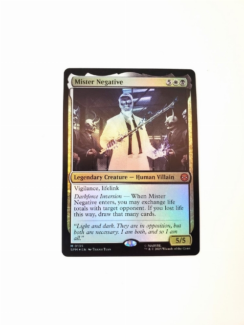 Mister Negative (Foil)