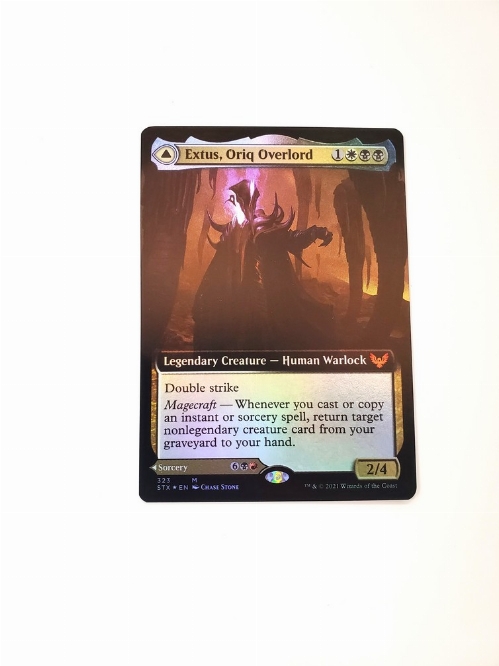Extus, Oriq Overlord // Awaken the Blood Avatar (Extended Art) (Foil)