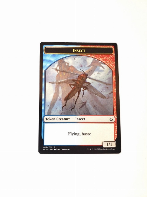 Insect // Warrior - Double-Sided Token
