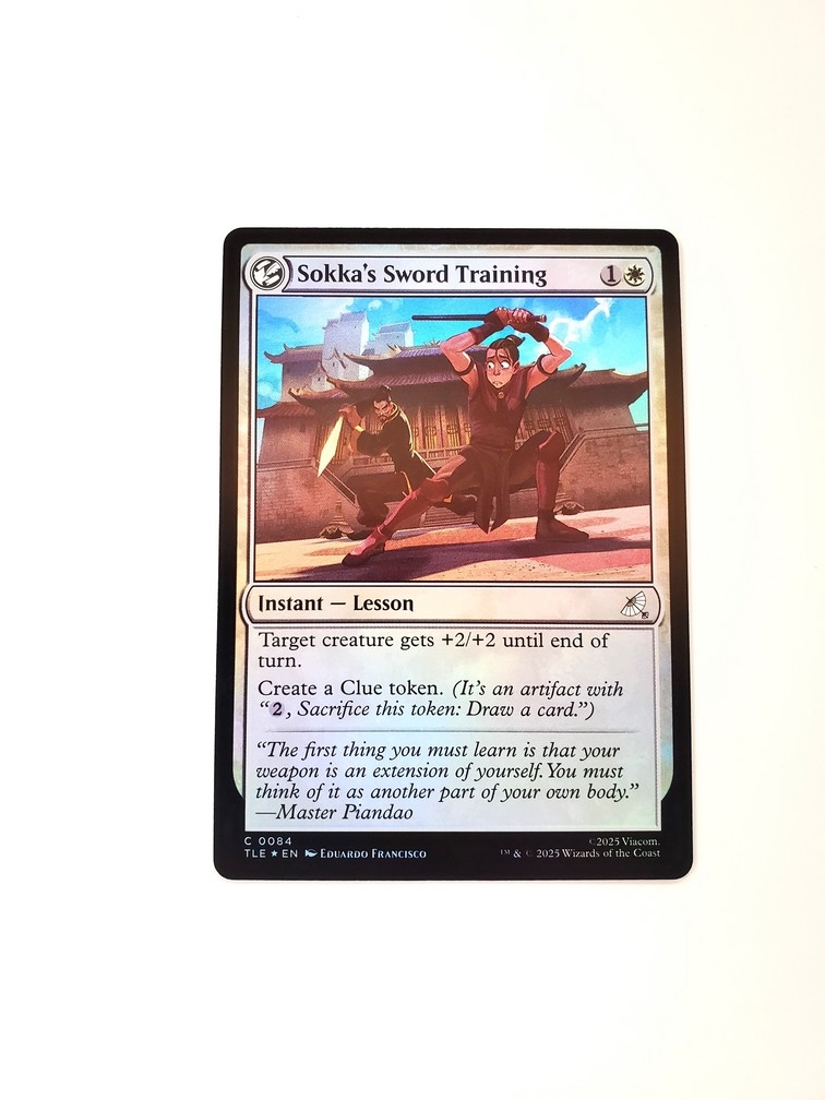 Sokka's Sword Training (Foil)