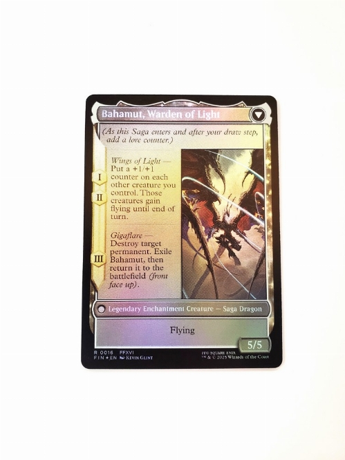 Dion, Bahamut's Dominant // Bahamut, Warden of Light (Foil)