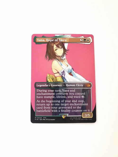 Yuna, Hope of Spira (Borderless)
