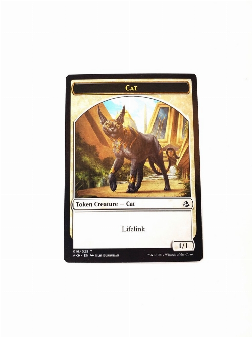 Sinuous Striker // Cat - Double-Sided Token