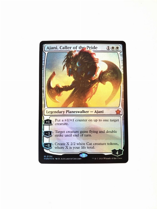 Ajani, Caller of the Pride (Foil)