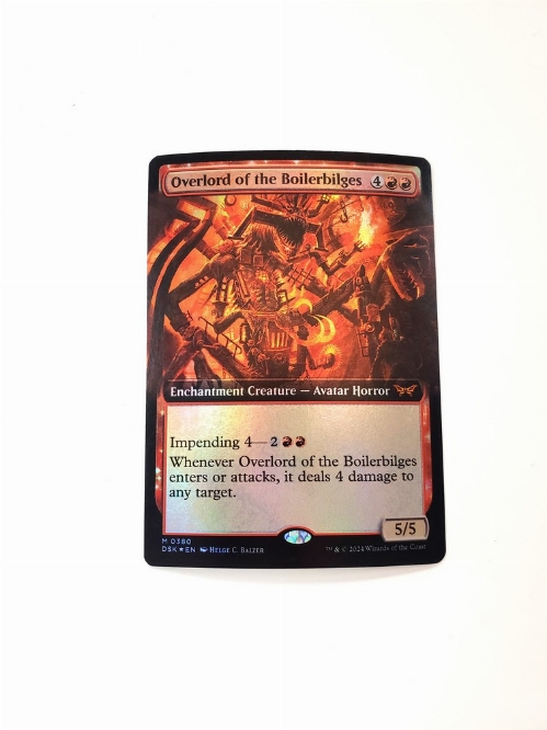 Overlord of the Boilerbilges (Extended Art) (Foil)