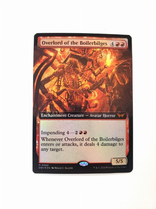 Overlord of the Boilerbilges (Extended Art) (Foil)