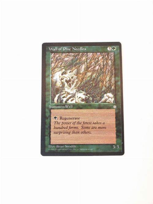 Wall of Pine Needles