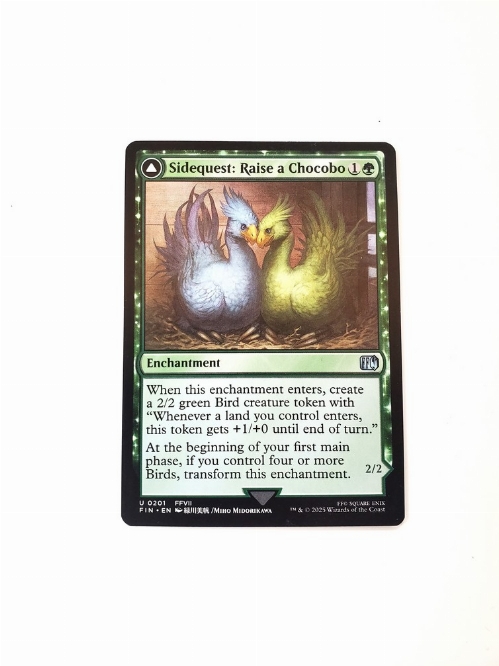 Sidequest: Raise a Chocobo // Black Chocobo