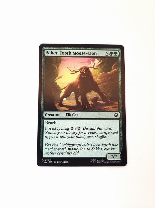 Saber-Tooth Moose-Lion