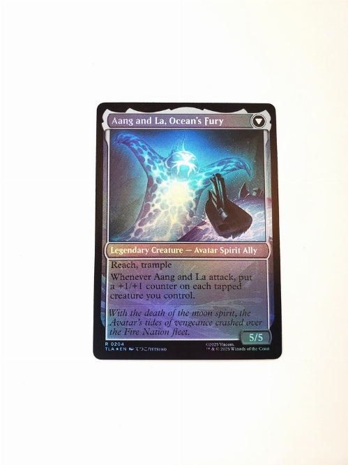 Aang, Swift Savior // Aang and La, Ocean's Fury (Foil)
