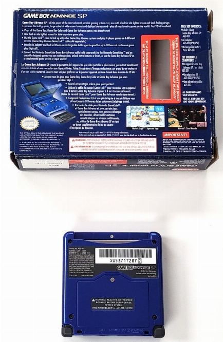 GameBoy Advance SP Cobalt Blue (AGS-001) (CIB)