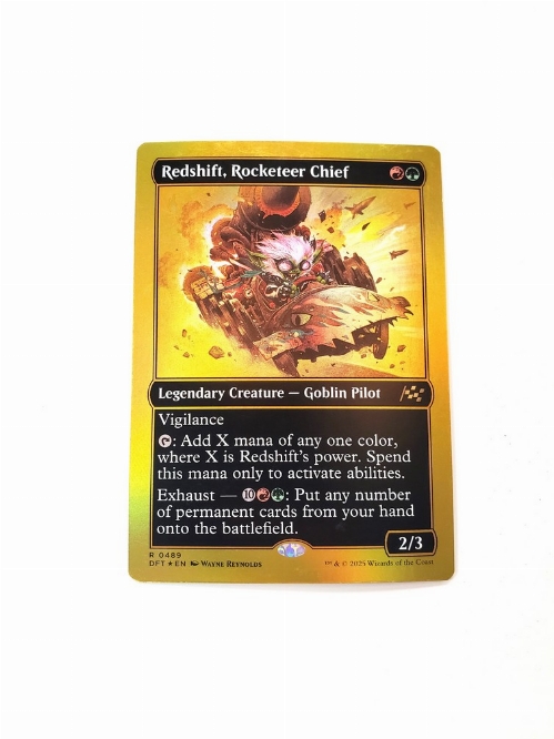 Redshift, Rocketeer Chief (First-Place Foil)