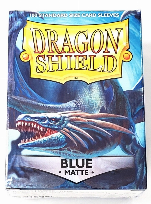 Dragon Shield: Blue Matte - Standard Size (NEW)
