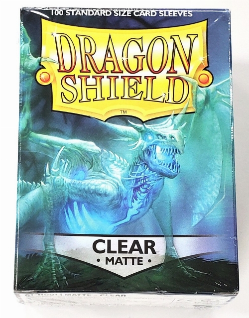 Dragon Shield: Clear Matte - Standard Size (NEW)