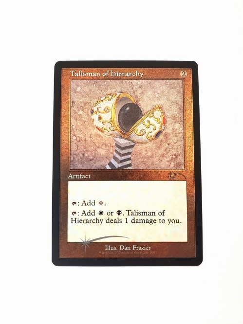 Talisman of Hierarchy (Retro Frame) (Foil Etched)