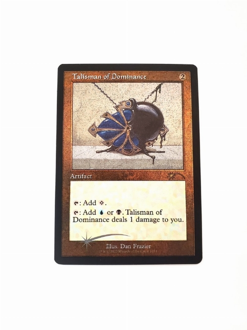 Talisman of Dominance (Retro Frame) (Foil Etched)