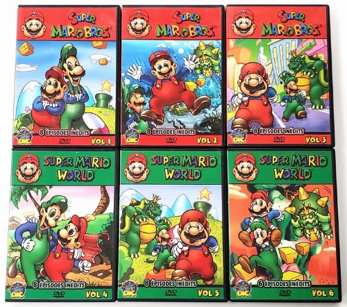 Super Mario Bros./World DVD Series (Vol.1-6) (Francais)