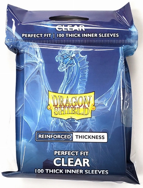 Dragon Shield: Clear Thick Perfect Fit - Standard Size (NEW)