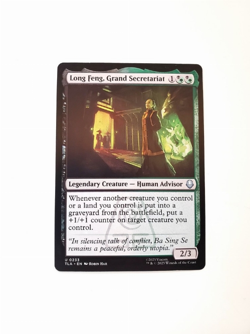 Long Feng, Grand Secretariat