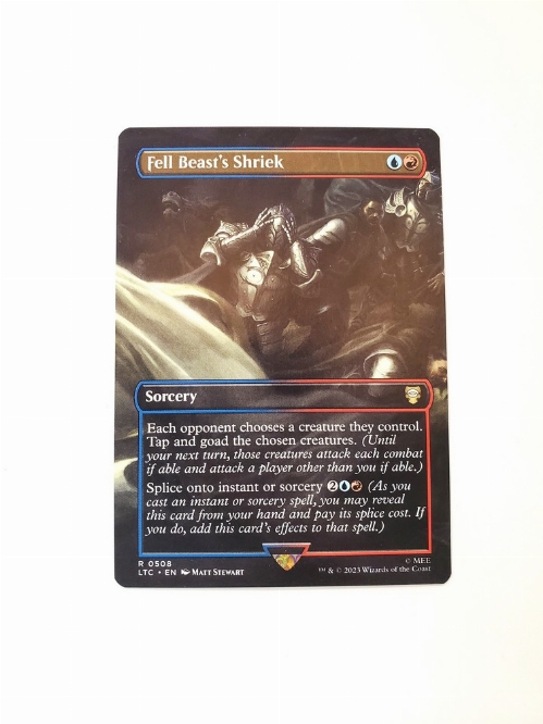 Fell Beast's Shriek (Borderless)