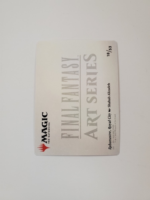 Rabanastre, Royal City - Art Card