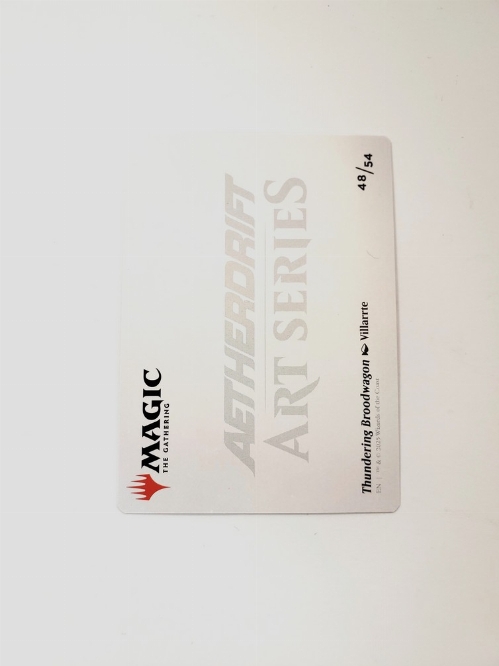 Thundering Broodwagon - Art Card