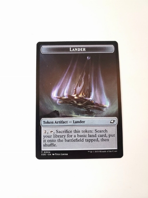 Robot // Lander (0004) - Double-Sided Token