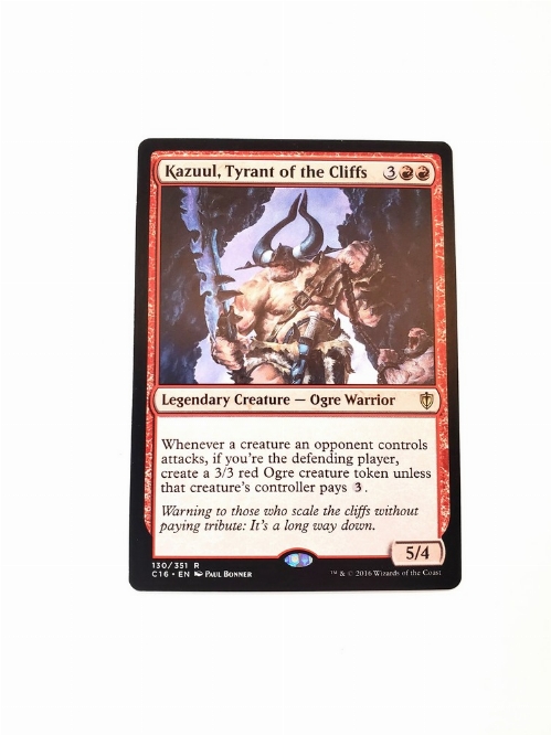 Kazuul, Tyrant of the Cliffs